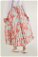 Abstract Tone Patterned Skirt Dried Rose - Thumbnail