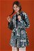 Aden Kimono Suit Blue - Thumbnail
