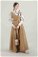 Asymmetrical Strap Salopet Dress Stone - Thumbnail