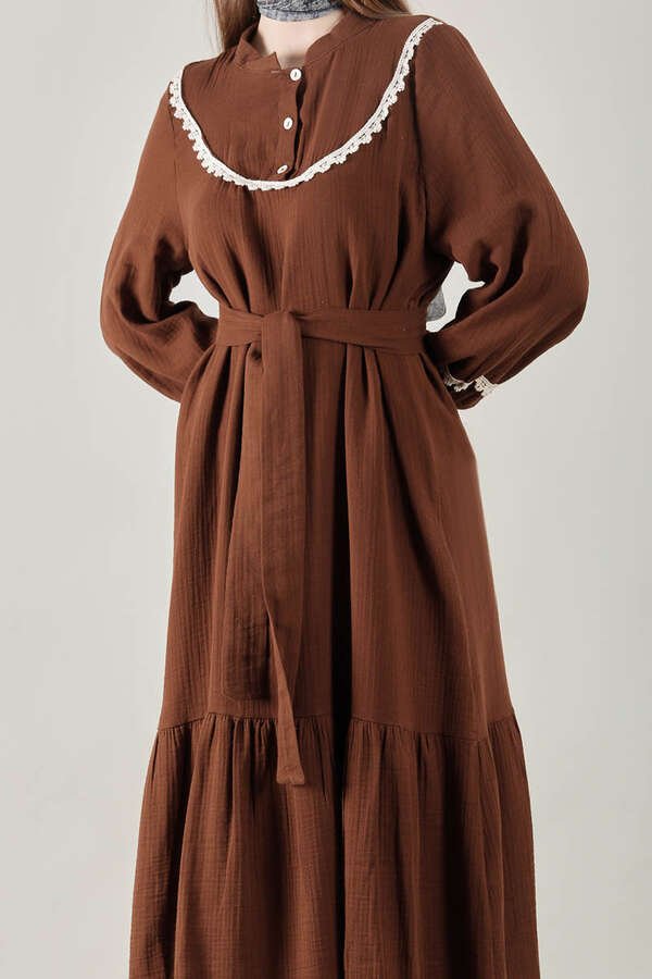 Authentic Dress Brown