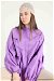 Balloon Sleeve Shirt Lilac - Thumbnail