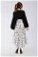 Balloon Sleeve Skirt Suit Black - Thumbnail