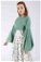 Balloon Sleeve Skirt Suit Mint - Thumbnail