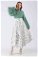 Balloon Sleeve Skirt Suit Mint - Thumbnail