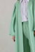 Balon Kol Kimono Takım Su Yeşili - Thumbnail