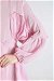Bat Sleeve Loose Dress Pink - Thumbnail
