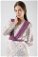 Sash Detailed Dress Lilac - Thumbnail