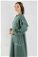 Biye Detaylı Elbise Mint - Thumbnail
