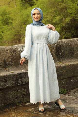 Zulays - Brode Princess Dress baby blue