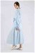 Embroidered Skirt Suit Baby Blue - Thumbnail