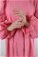 Büzgü Detaylı Elbise Brink Pembe - Thumbnail