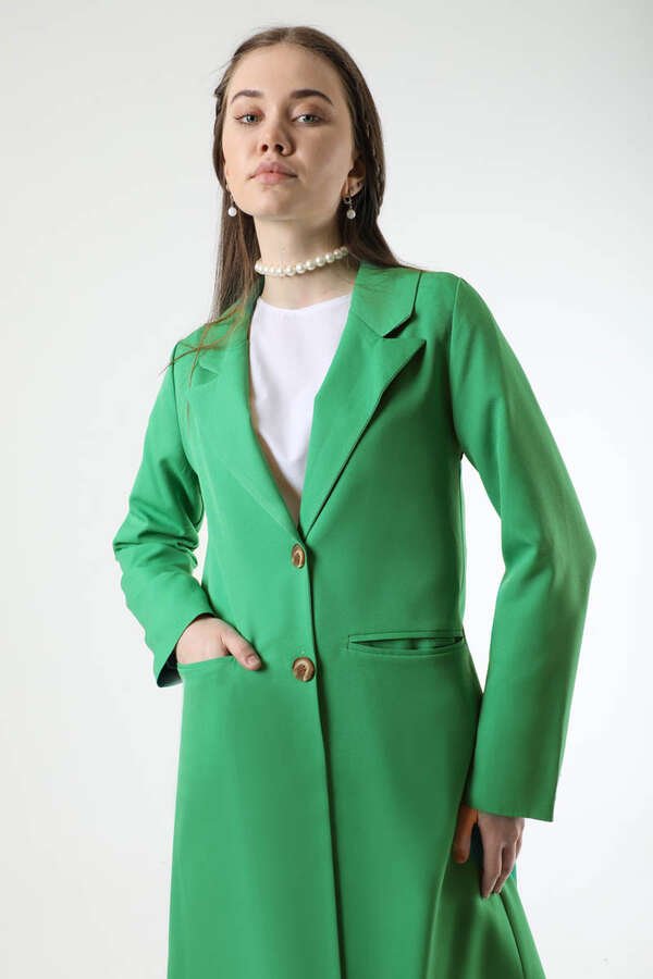 Classic Blazer Jacket Suit Green