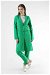 Classic Blazer Jacket Suit Green - Thumbnail
