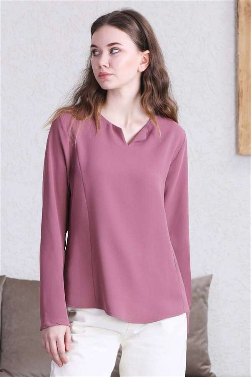 Classic Blouse Dried Rose