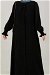 Classic Dress Abaya Black - Thumbnail