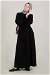 Classic Dress Abaya Black - Thumbnail