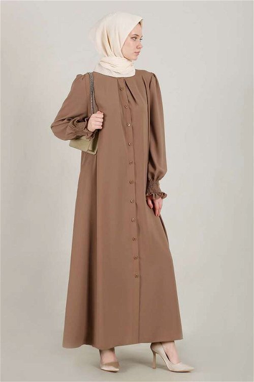 Classic Dress Abaya Camel