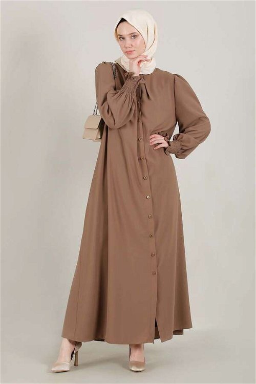 Classic Dress Abaya Camel