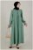 Zulays - Classic Dress Abaya Mint
