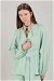 Classic Kimono Suit Aqua Green - Thumbnail