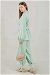 Classic Kimono Suit Aqua Green - Thumbnail