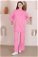 Zulays - Classic Knitwear Suit Pink