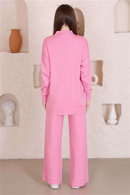 Classic Knitwear Suit Pink