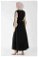 Dressed Abaya Suit Black - Thumbnail