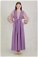 Zulays - Dressed Abaya Suit Lilac