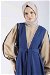 Dress Abaya Suit Sax Blue - Thumbnail