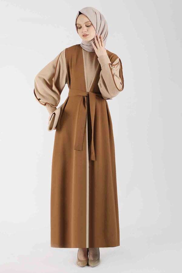 Dress Abaya Suit Tan