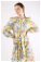 Ebruli Patterned Dress Mustrad - Thumbnail