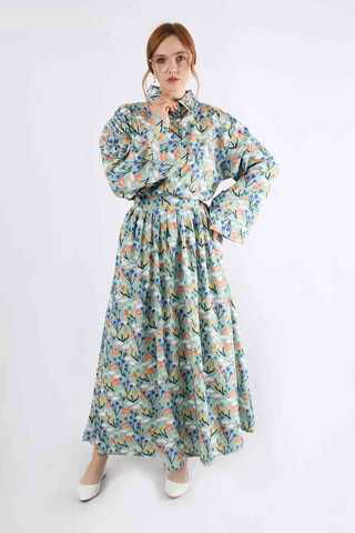 Zulays - Eke Skirt Suit Mint