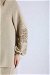 Embroidery Detailed Linen Suit Stone - Thumbnail