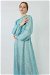 Eva Chiffon Dress Baby Blue - Thumbnail