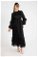 Faba Evening Dress Black - Thumbnail