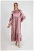 Faba Evening Dress Dried Rose - Thumbnail