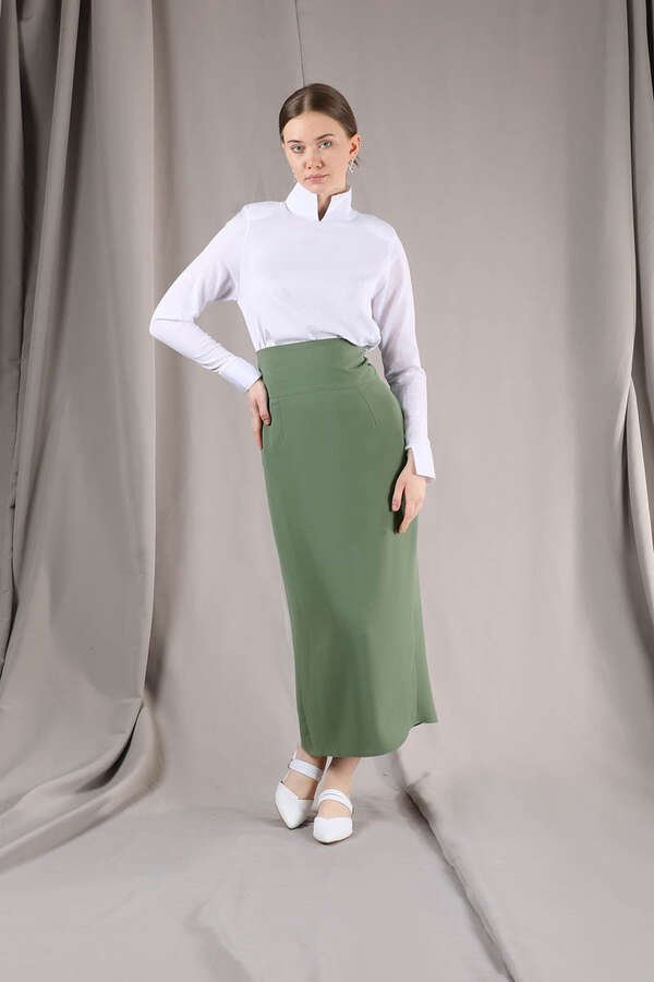 Femina Pencil Skirt Set Mint