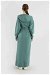 Fermuar Detaylı Elbise Mint - Thumbnail