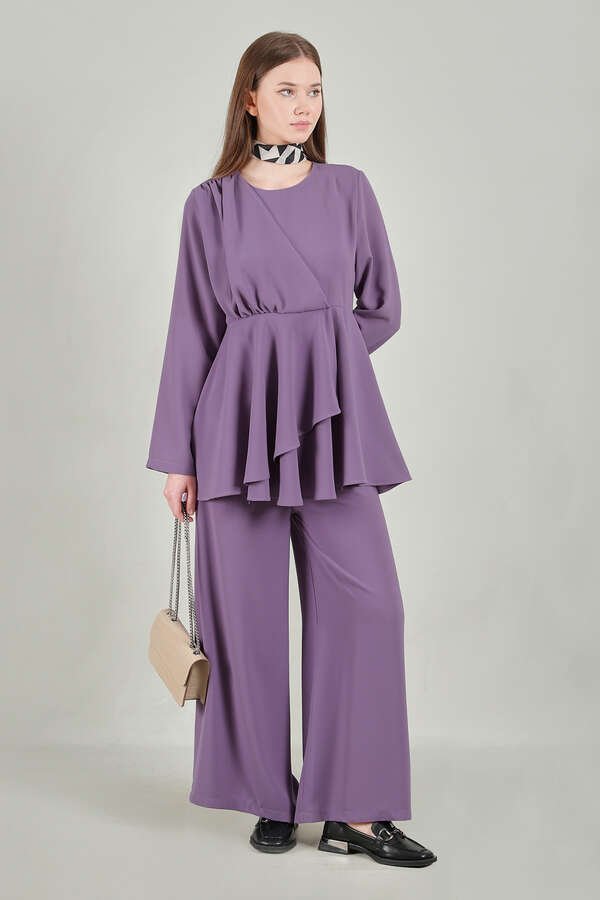 Zulays - Flywheel Tunic Suit Purple