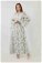 Zulays - Floral Linen Dress Mint