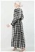 Fransız Model Elbise Siyah - Thumbnail