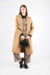 Frilly Trench Camel - Thumbnail