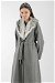 Furry Cachet Coat Grey - Thumbnail