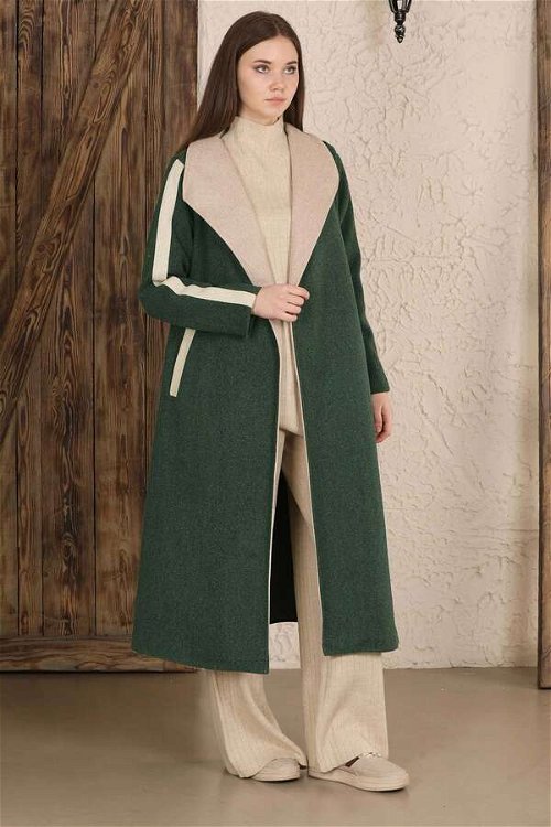 Garnish Cachet Coat Dark Green