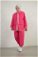 Zulays - Garnish Quilted Suit Pink