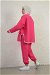 Garnish Quilted Suit Pink - Thumbnail