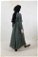 Medine İpeği Elbise Antrasit - Thumbnail