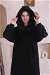 Hoodie Dress Black - Thumbnail