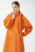 Hoodie Dress Orange. - Thumbnail